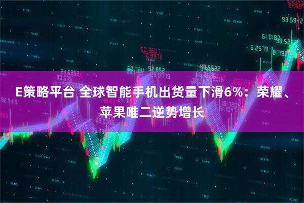 E策略平台 全球智能手机出货量下滑6%：荣耀、苹果唯二逆势增长